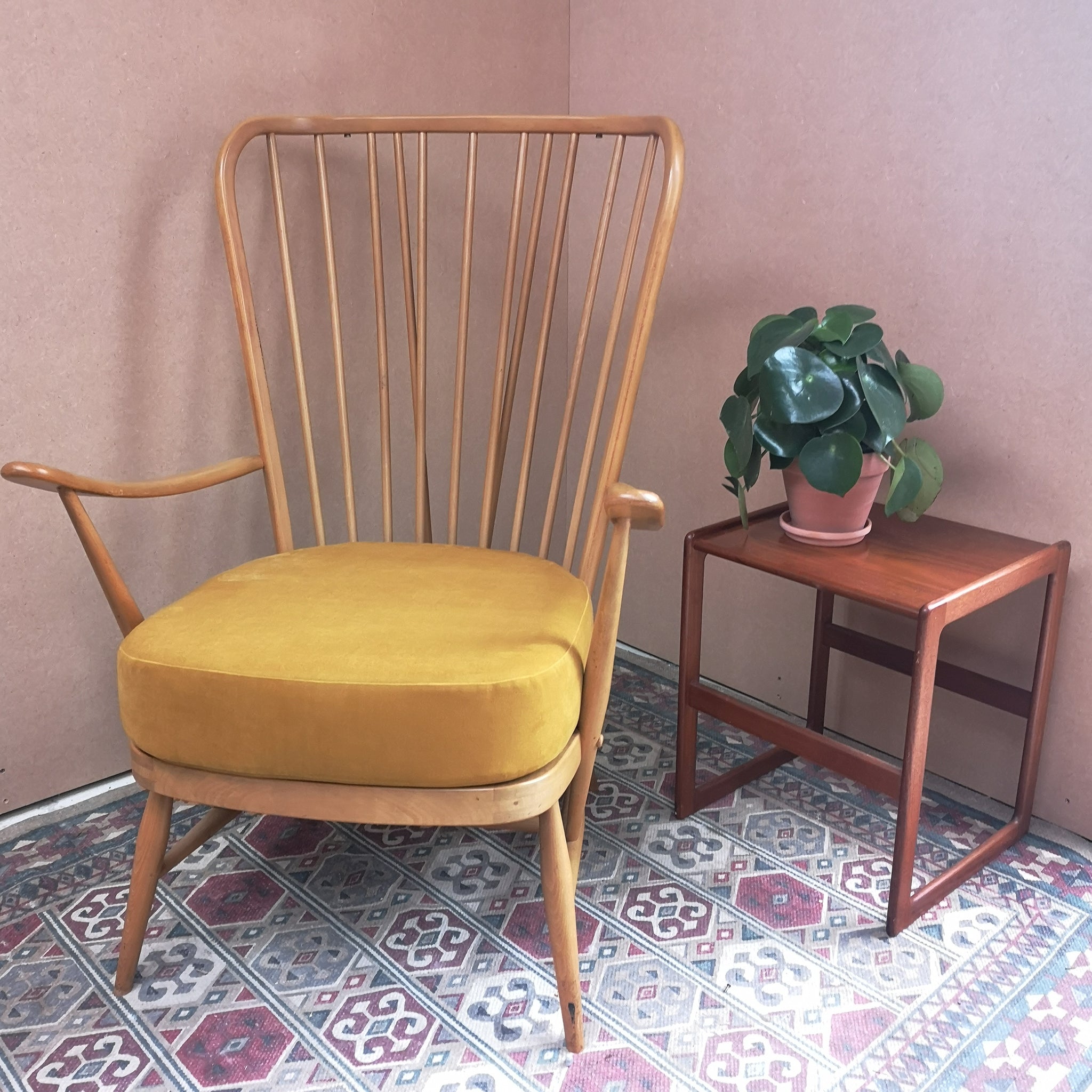 Ercol Blonde Evergreen Chair