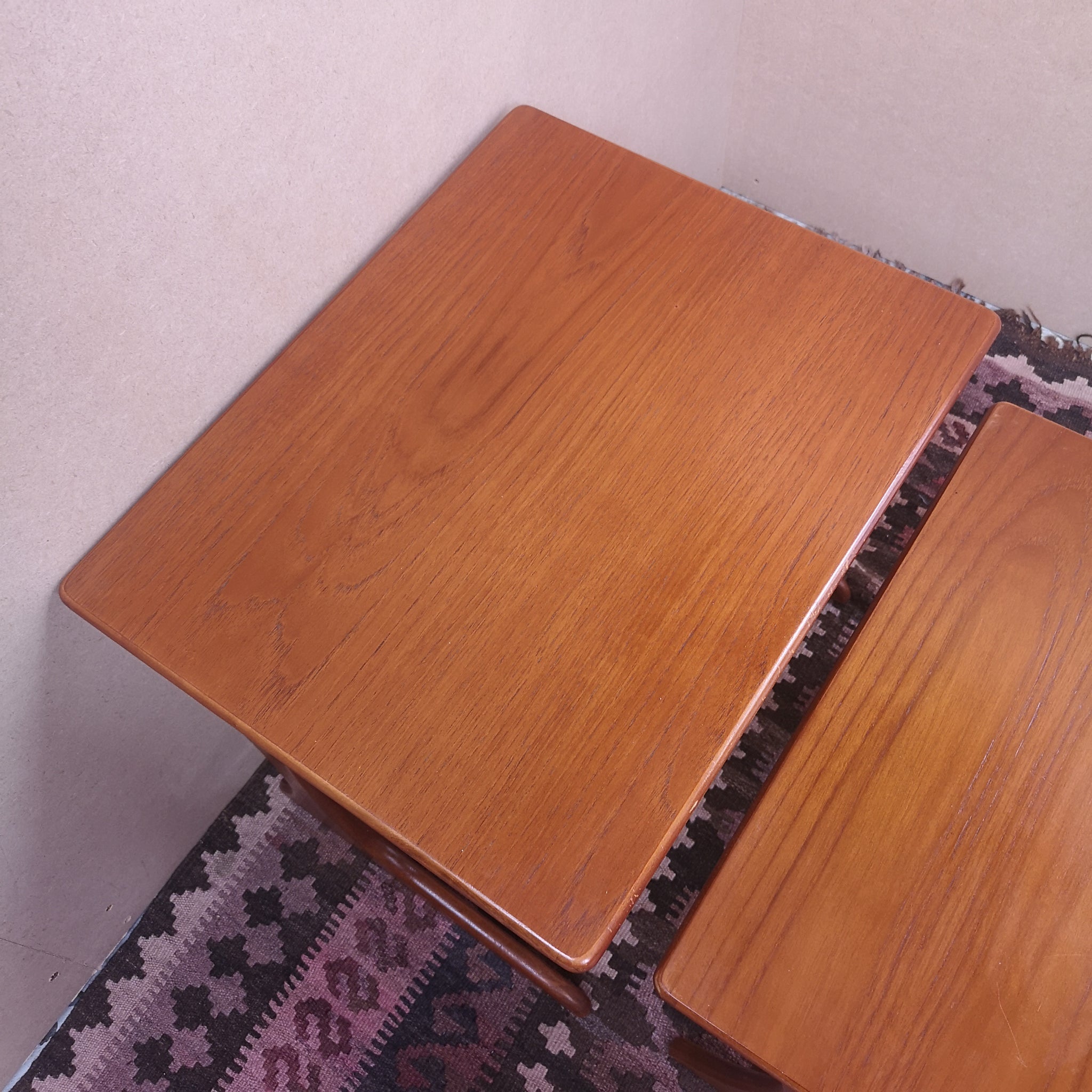 Teak Nest of Tables in the style of Gplan